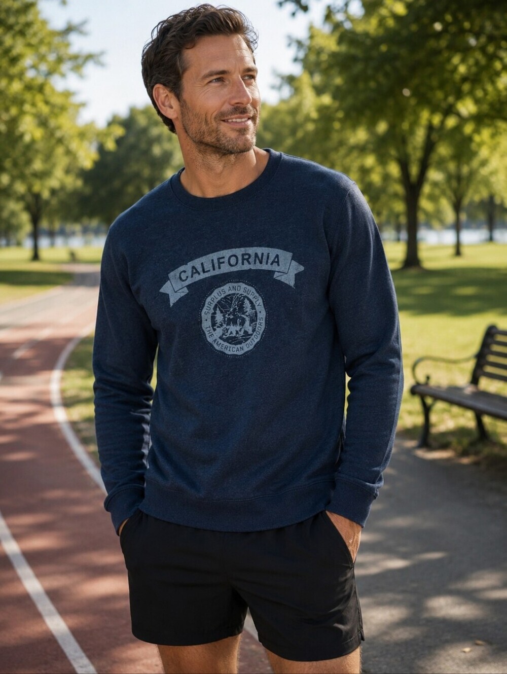 Old Navy California Graphic Sweatshirt – Men’s XL